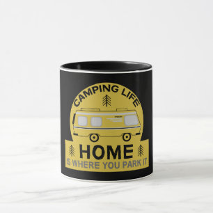 Motorhem RV Motorhem Camping Life Latte Mugg