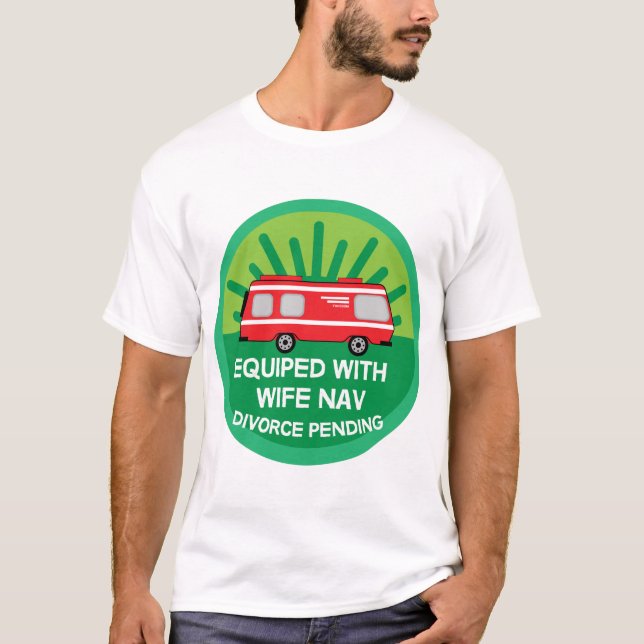 Motorhemskampanj | Campingbostäder | RV Mugg T Shirt (Framsida)