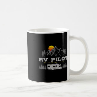 Motorhome Piloter Vintage Berg Camping Road Tri Kaffemugg