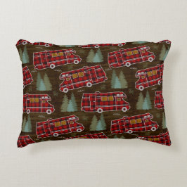 Motorhome RV Campare Resa Skåpbil Lantlig Sörja Prydnadskudde