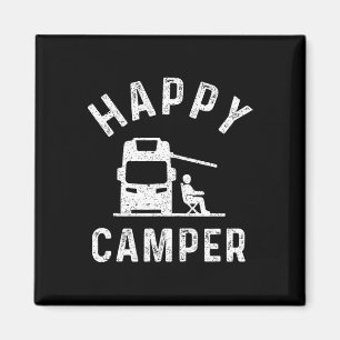 Motorhome T-shirts Glada Campern  Magnet
