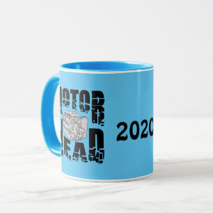 Motorhuvudmotor Mugg