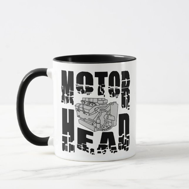 Motorhuvudmotor Mugg (Vänster)
