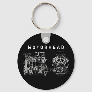Motorhuvudnyckelkedja Nyckelring