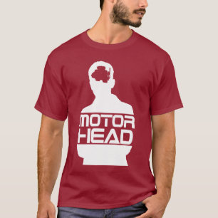 motorisk head vitlogotyp tröja