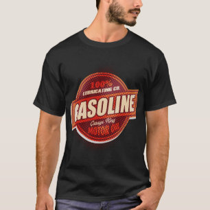 Motorisk olja för Oxygentees bensin T-shirt