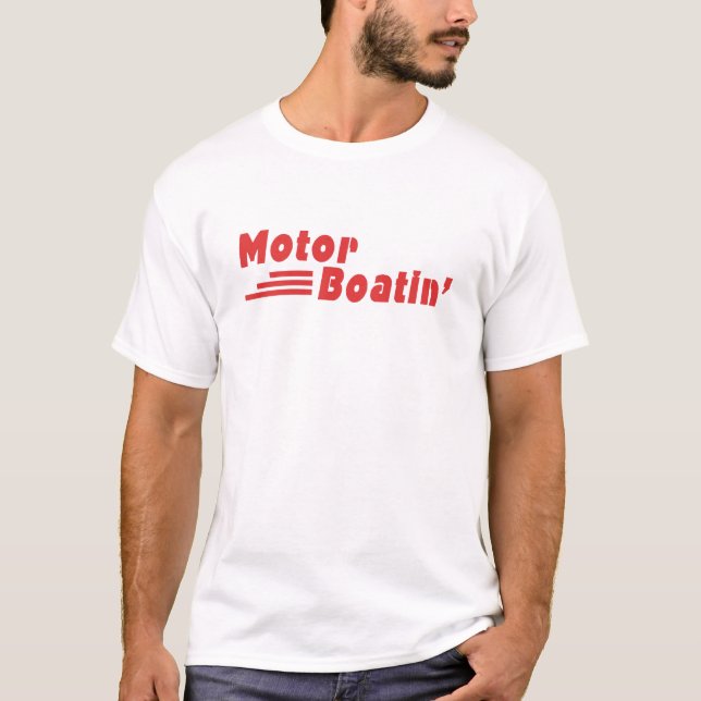 Motoriska Boatin Tee Shirt (Framsida)