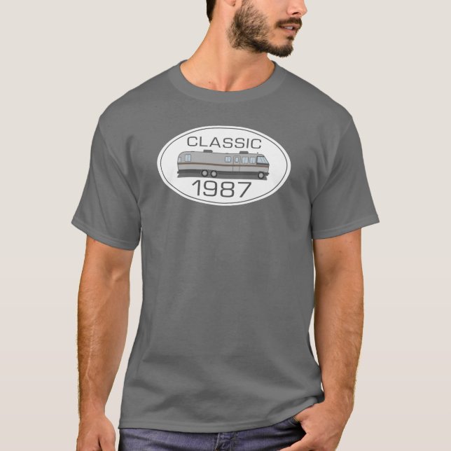 Motoriskt hem för klassiker t-shirt (Framsida)