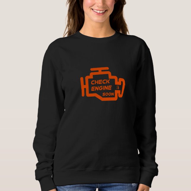 Motorljus på t shirt (Framsida)
