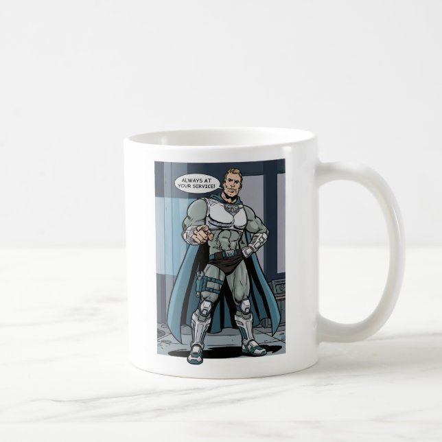 motorman alltid till din tjänst! kaffemugg (Höger)