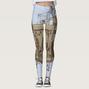 MOTORMOTORER MED MEKANISK ROBOTISK WISCONSIN MOTOR LEGGINGS