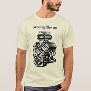 Motorns effekt t shirt