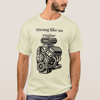 Motorns effekt t shirt