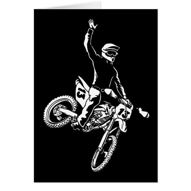 Motorodeo Hälsningskort (Framsidan)