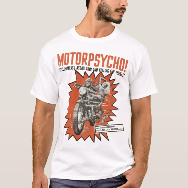 Motorpsycho! Tee Shirt (Framsida)