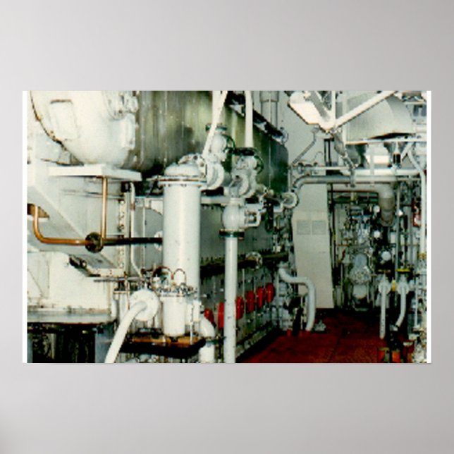 Motorrum 1 Storlek 22 x 15 Poster (Framsidan)