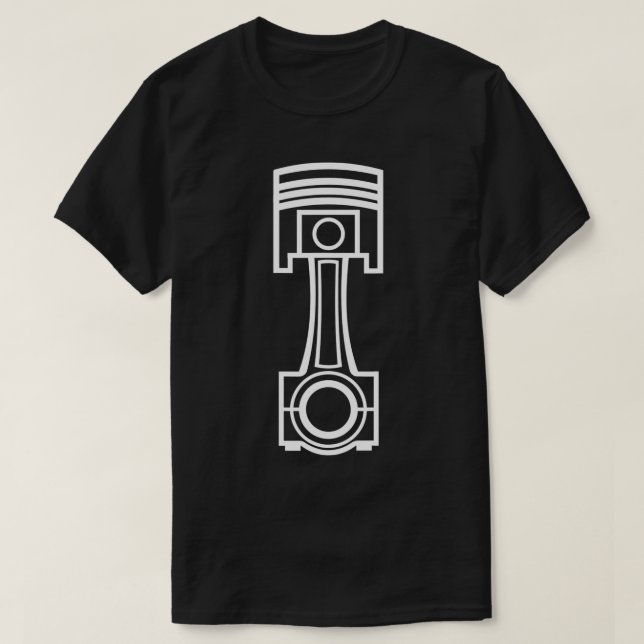 Motorspiston T Shirt (Design framsida)