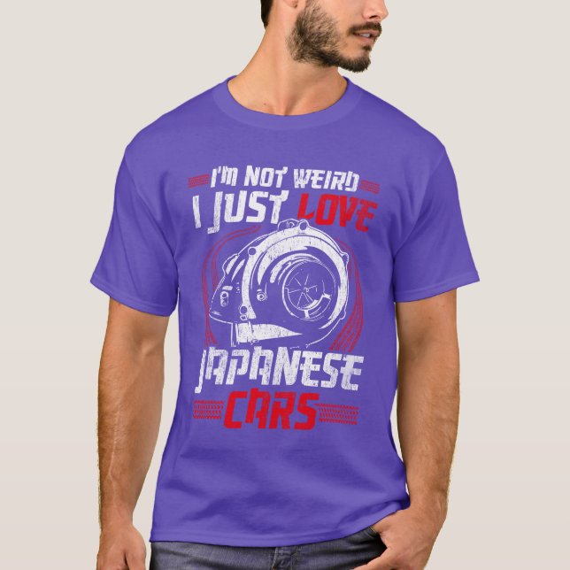 Motorsport Caruning Japanese Domestic Market girl T Shirt (Framsida)