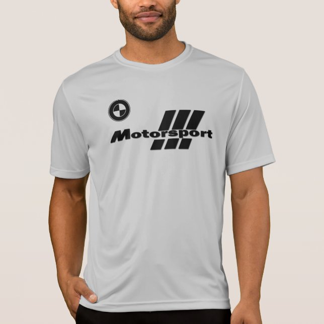 Motorsport Manar Sport-Tek konkurrent T-Shirt (Framsida)