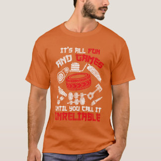 Motorsport Roliga vänner T Shirt