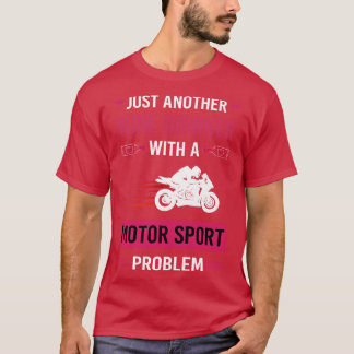 Motorsport till motorsport vin t shirt