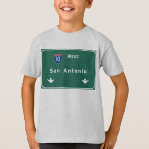 Motorväg för huvudväg för San Antonio Texas tx Tee