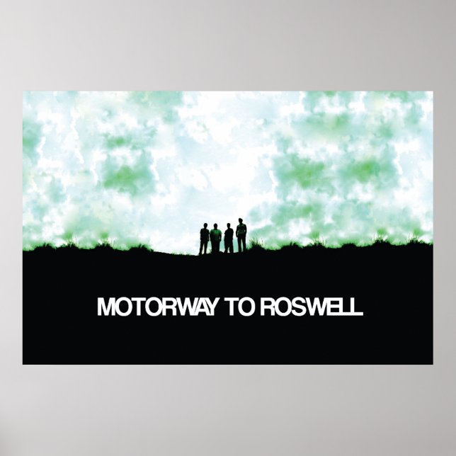 Motorväg till Roswell Poster (Framsidan)