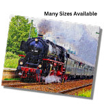 Motorvägen Tåg Pussel<br><div class="desc">Steam Tåg Puzzle - se min affär för mer underbara Tåg-gåvor</div>