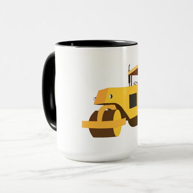 Motorvagnsanläggning Lastbil Mugg (Framsida vänster)