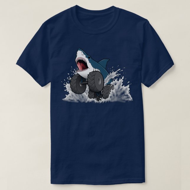 MotoShark T Shirt (Design framsida)