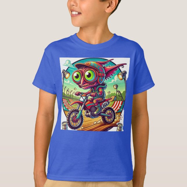 Motoweirdo den ultimata Bikerna T Shirt (Framsida)