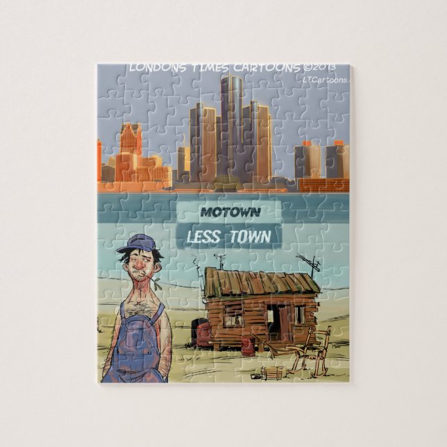 Motown LessTown Funny Pussel (Vertikal)