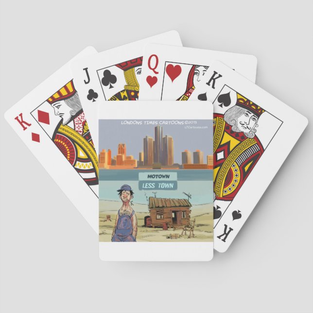 Motown MindreTown Roligt Casinokort (Baksidan)