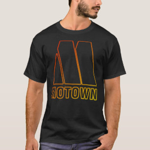 Motown Records - Logotyp med konturer T Shirt