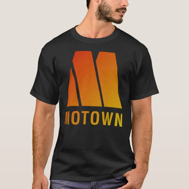 Motown Records - Logotyp   T Shirt (Framsida)