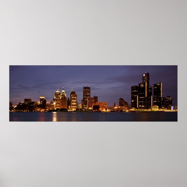 Motown Skyline Poster (Framsidan)