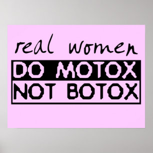 Motox Inte Botox Smutsig Cykel Motocross Affisch