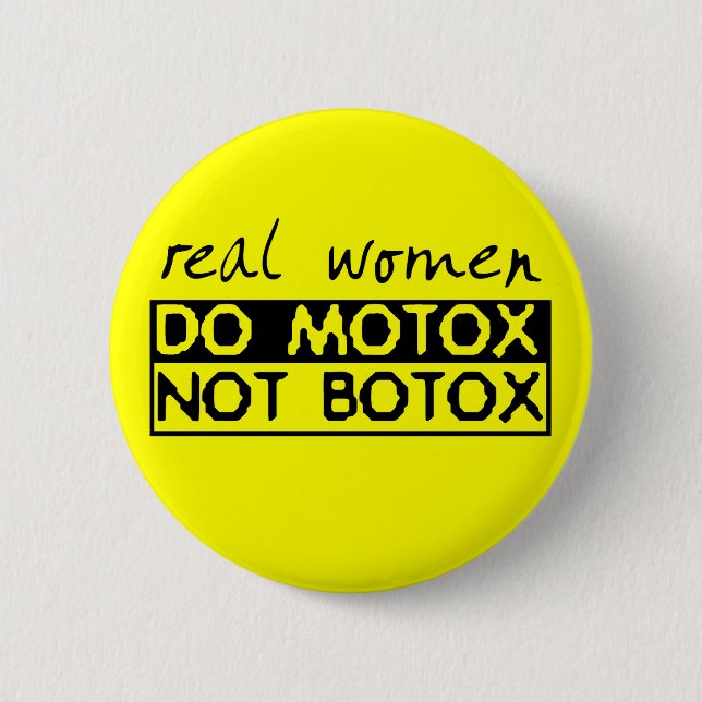 Motox Inte Botox Smutsig Cykel Motocross Knapp (Framsida)