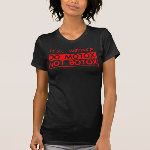 Motox Inte Botox Smutsig Cykel Motocross T-Shirt
