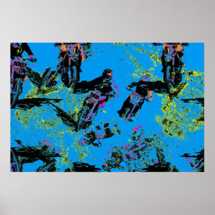 Motoxing - Motocross Racers Poster