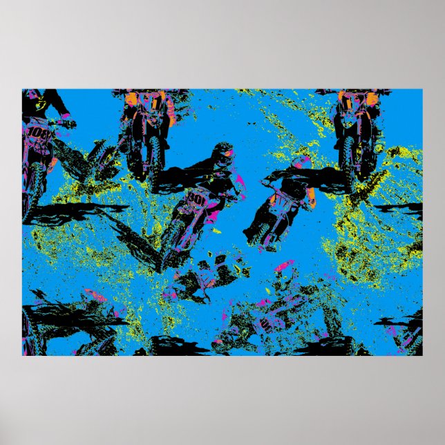 Motoxing - Motocross Racers Poster (Framsidan)