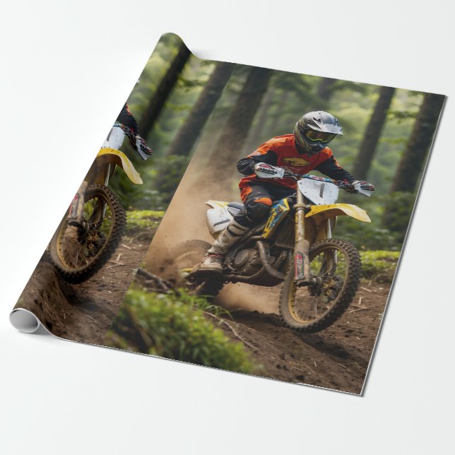 Motoxing - Motocross Racers Presentpapper (Utrullad)