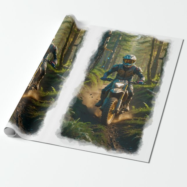 Motoxing - Motocross Racers Presentpapper (Utrullad)
