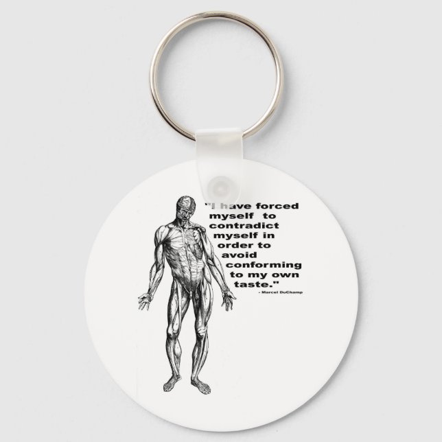 Motsägelsefull mig nyckelring (Framsida)