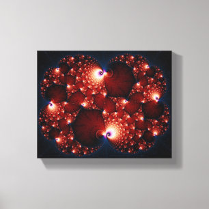 Motsatser tilldrar - Fractalkonst Canvastryck