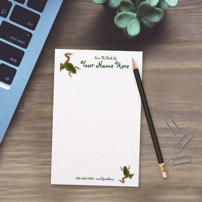 Motsatt klättringsfilter Grönt FotografiAnpassning Brevpapper (Skapare uppladdad)