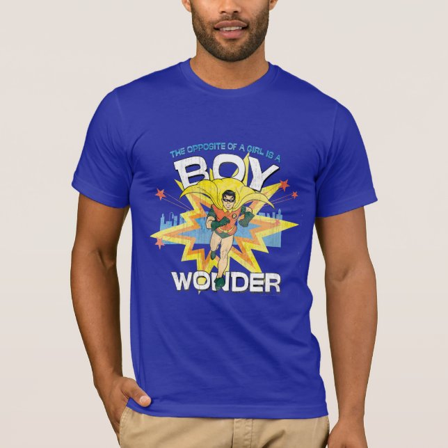 Motsatt till en flicka tee shirt (Framsida)