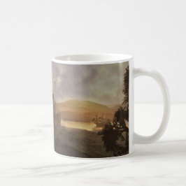 Motsättande styrkor kaffemugg