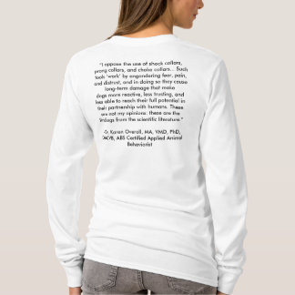 "Motsätter jag användan av chockar förser med T Shirt