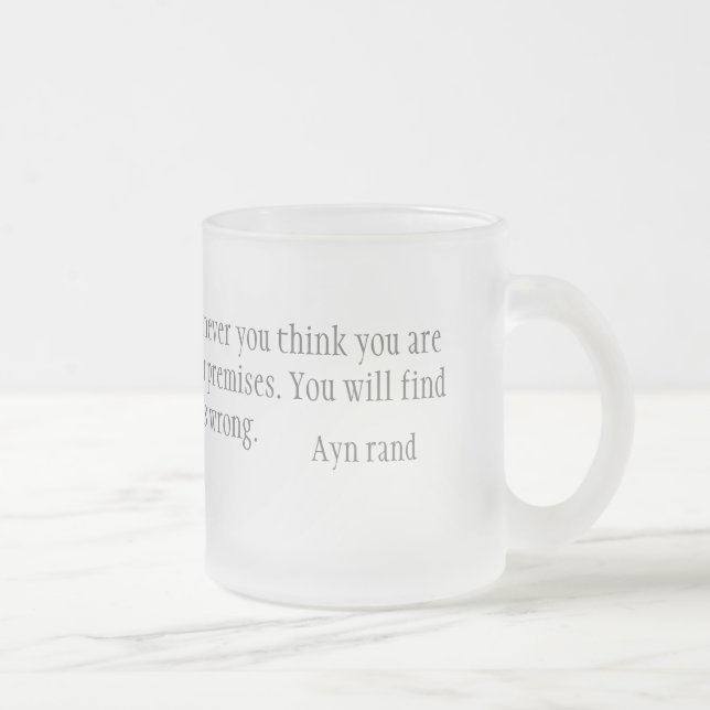 Motsättningar Frostad Glasmugg (Höger)